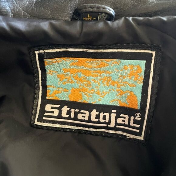 Men’s leather jacket - Picture 3 of 5